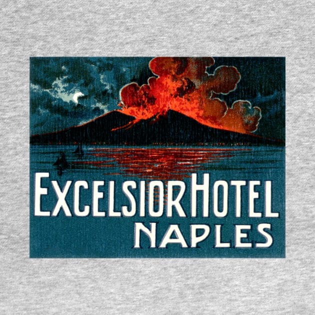 1921 Excelsior Hotel Naples Italy by historicimage